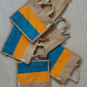 Set of 6 jute bags
