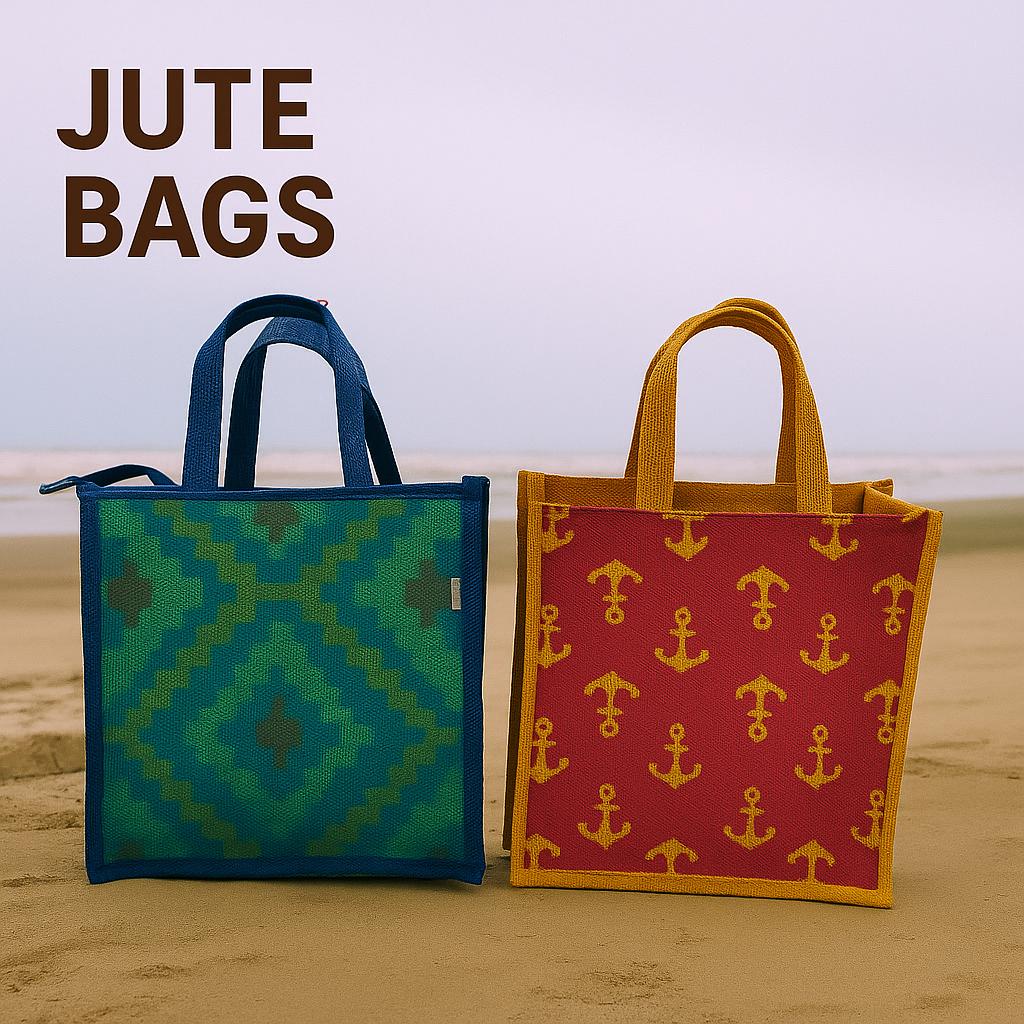 jute bags are better for the environment.
