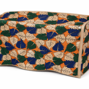 Table Top Wet Grinder Cover – Printed Jute Fabric Appliance Cover | Dustproof Kitchen Grinder Protector