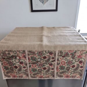 jute fridge cover