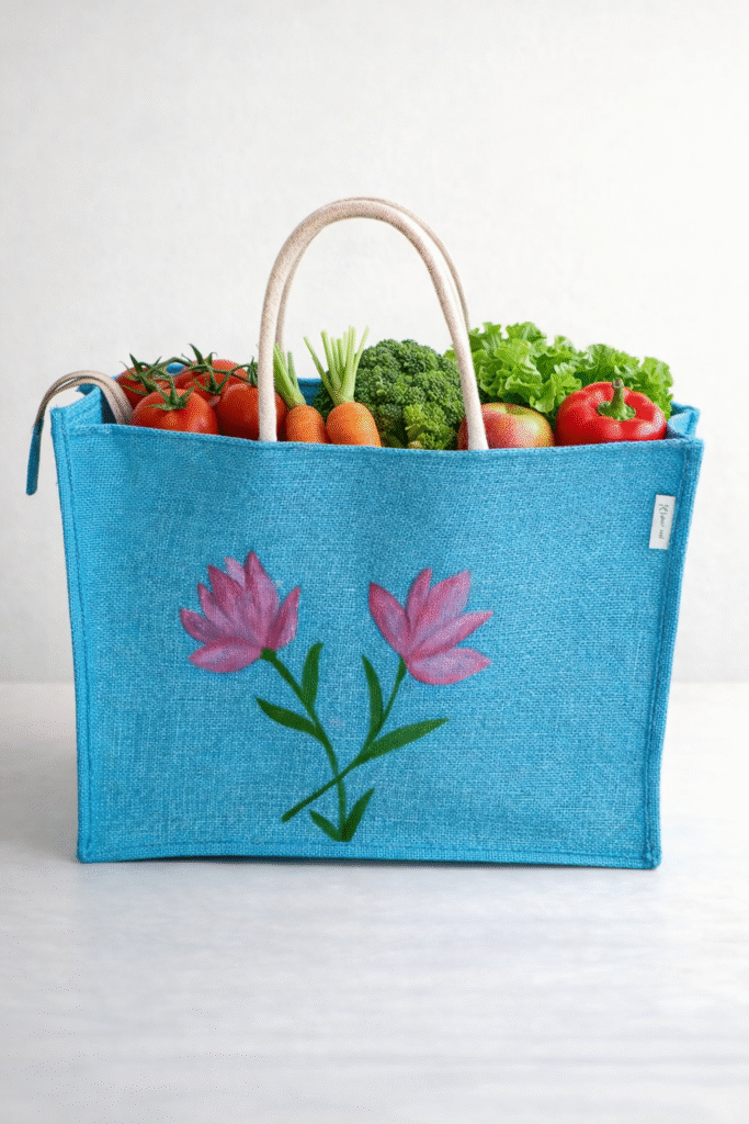 jute shopping bag